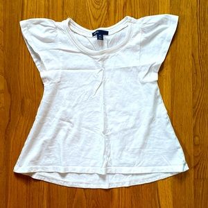 LAST CHANCE*** Gap White Tee butterfly sleeve